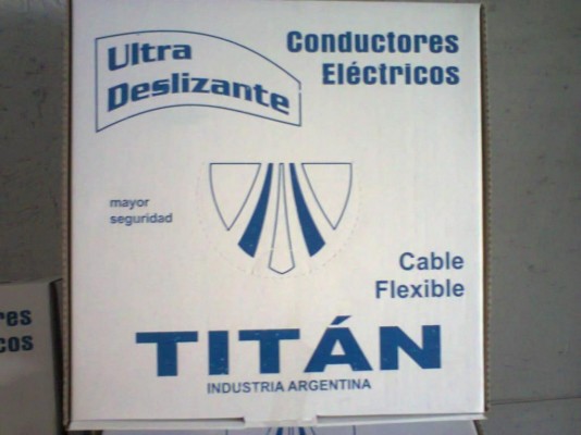CABLE UNIPOLAR 2,5 MM2 REALES TITAN 100 MTS
