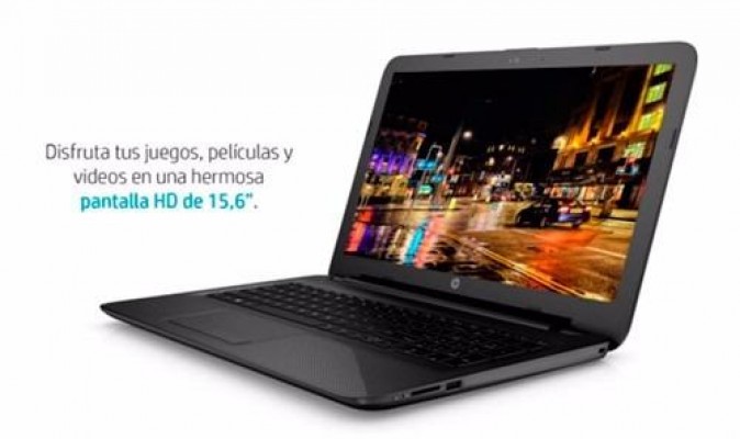 Notebook HP 15 AC139la I7 RAM 4gb 500Gb incluye tarjeta grafica Radeon