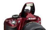 NIKON D3100 ROJA Kit de Lente 1855mm VR